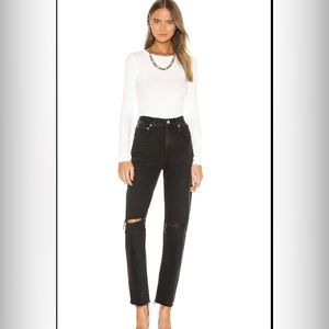 Agolde Black Cherie Jeans High Rise  23